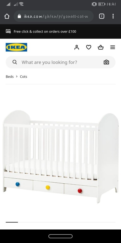 skonast crib mattress